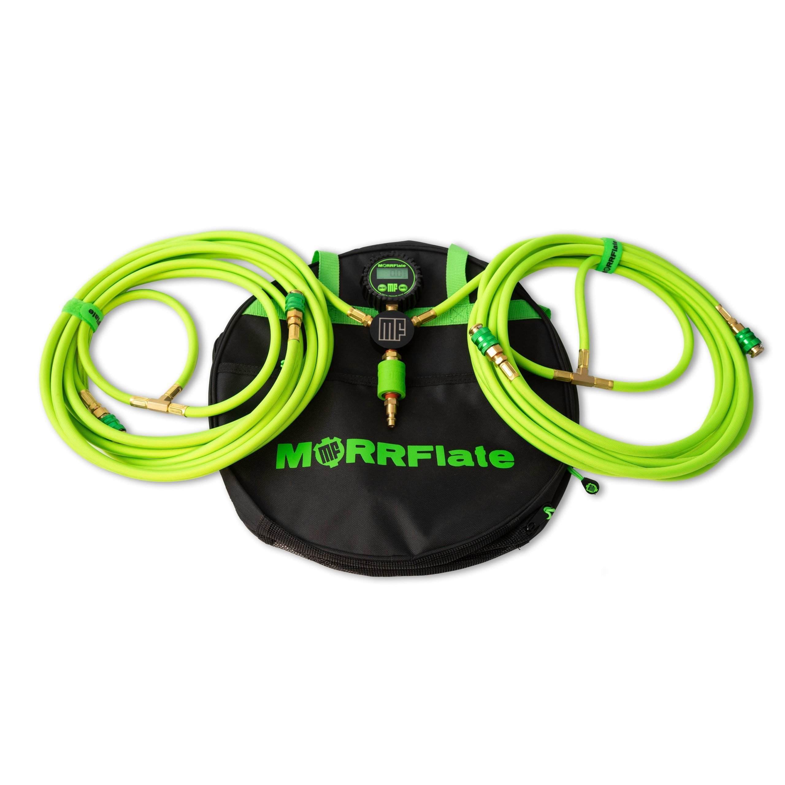 MORRflate Braided Quad Hose Kit